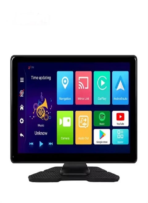 شاشة سيارة 9 بوصة بنظام الاندرويد  - تدعم ابل كار بلاي و اندرويد اوتو - 4GB RAM - 64GB ROM محمولة و سهلة التركيب