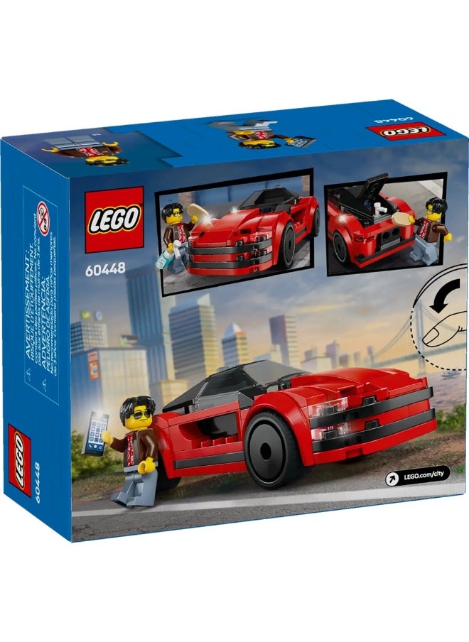 LEGO LEGO - City Red Sports Car 109 Pieces - 60448  - Image 5