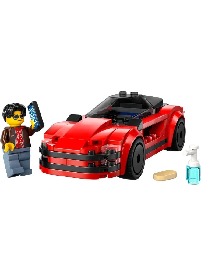 LEGO LEGO - City Red Sports Car 109 Pieces - 60448  - Image 2