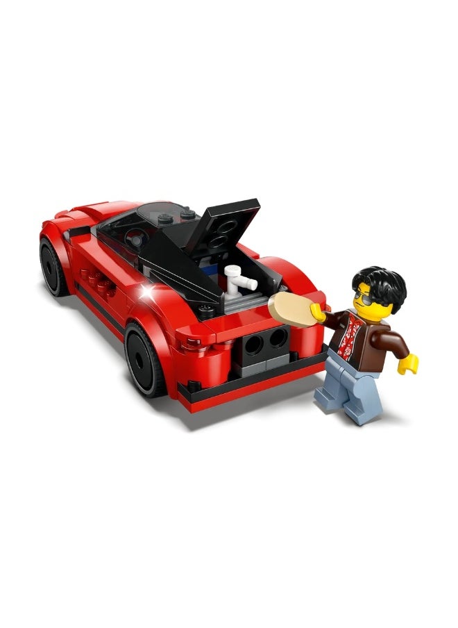 LEGO LEGO - City Red Sports Car 109 Pieces - 60448  - Image 3