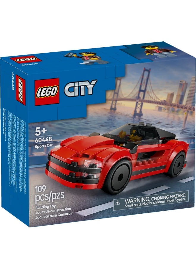 LEGO LEGO - City Red Sports Car 109 Pieces - 60448  - Image 1