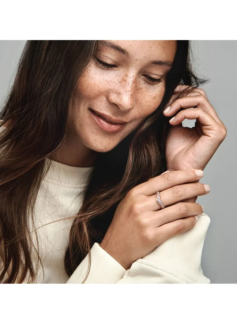 PANDORA Pandora Timeless Wish Floating Pavé Ring, Size 52