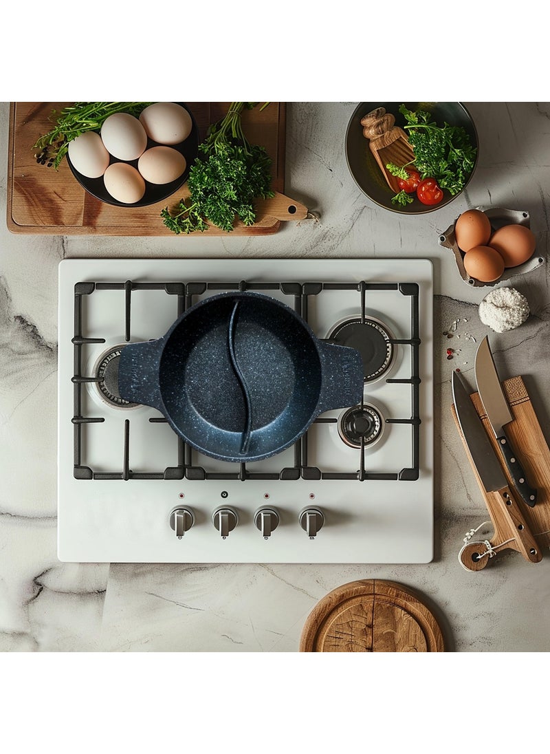 ThermoAD Multipan | Casserole | Self-Compartment | Pyro Series | 22 cm | Black  - Image 4