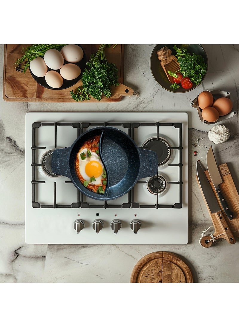 ThermoAD Multipan | Casserole | Self-Compartment | Pyro Series | 22 cm | Black  - Image 5