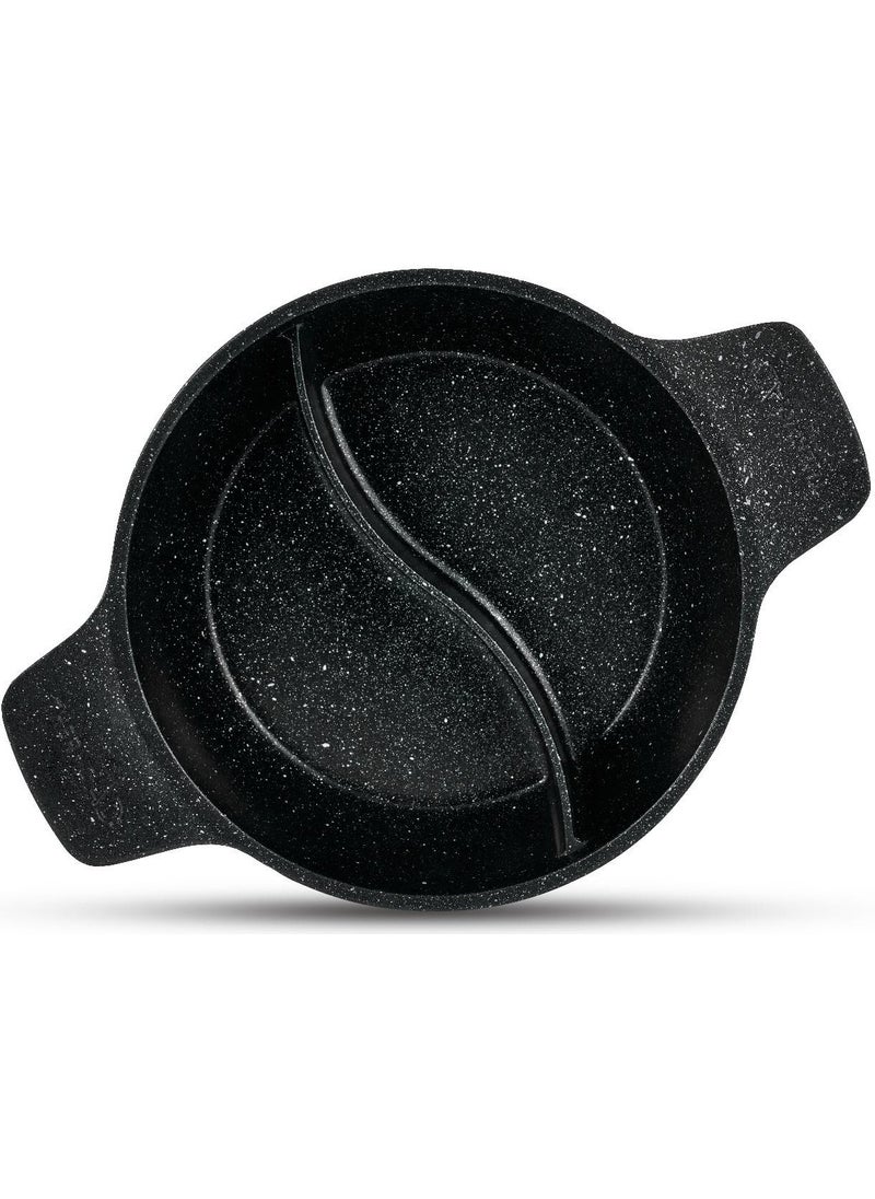 ThermoAD Multipan | Casserole | Self-Compartment | Pyro Series | 22 cm | Black  - Image 1