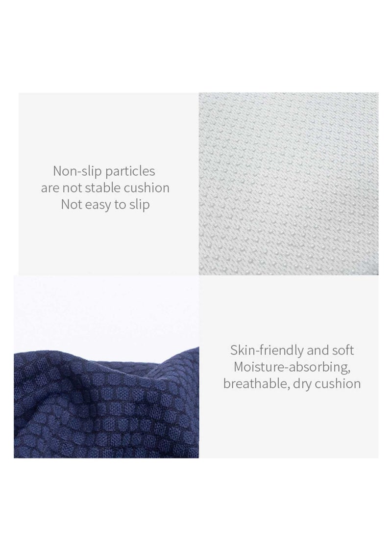 SYOSI Office Chair Seat Cushion, Car Seat Cushion, Seat Cushion for Back Pain Relief, Lumbar Support Pillow for Office Chair, Non-Slip Sciatica & Back Coccyx Tailbone Chair Pad  - Image 5