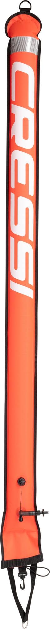 Cressi Cressi Elite Marker Buoy Orange - Diving Marking Buoy for Surface Marking, Orange, 180cm, Adult Unisex - Image 1