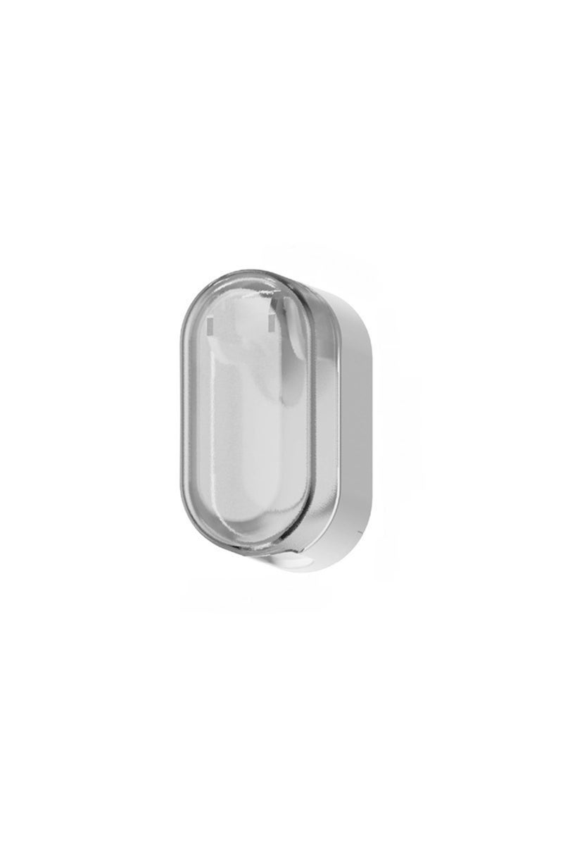 حامل فرشاة أسنان رمادي اللون، قطعة واحدة، يُثبت على جدار الحمام مع غطاء للاستحمام، موزع فرشاة أسنان واحد