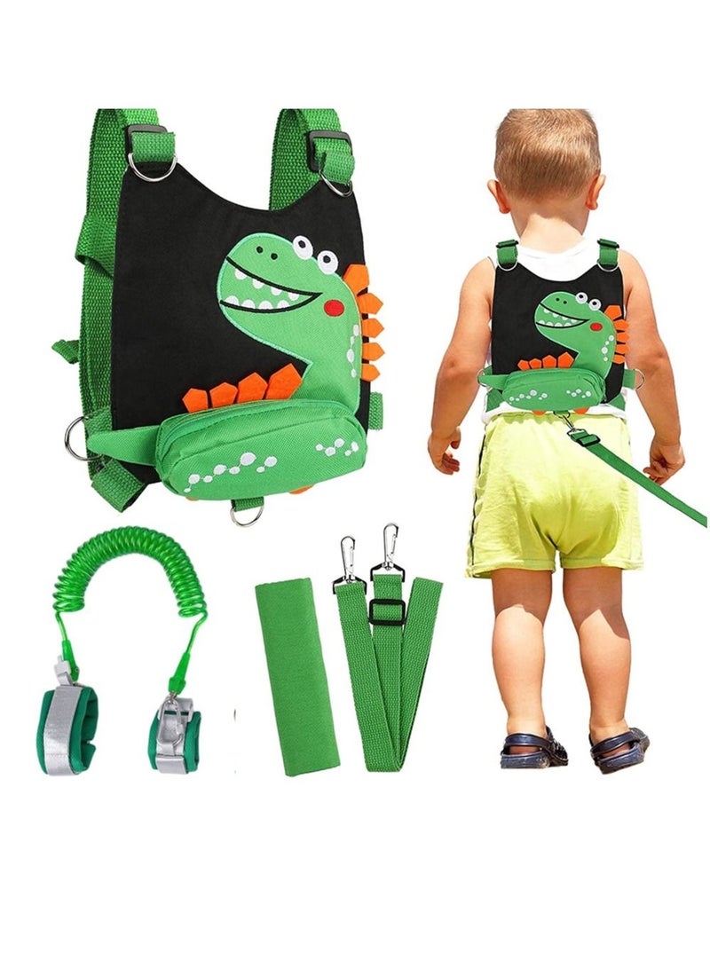 RATSAW 3 in 1 Toddler Backpack With Cute Dinosaur Child Leashes Wristband Walking Assistant Strap Belt for Baby - Image 1