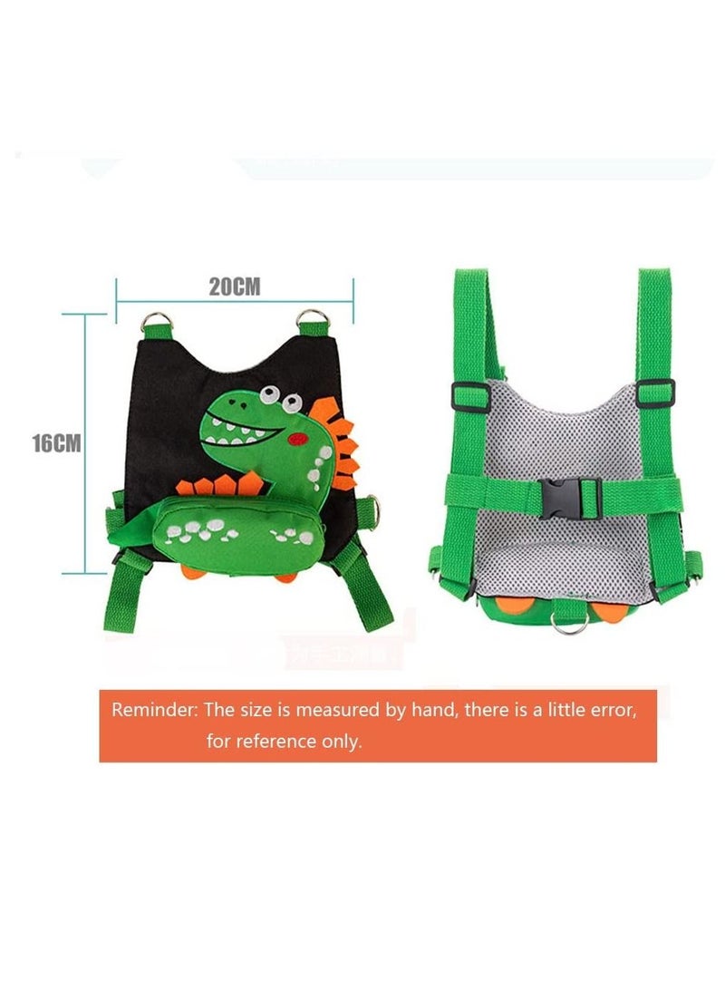 RATSAW 3 in 1 Toddler Backpack With Cute Dinosaur Child Leashes Wristband Walking Assistant Strap Belt for Baby - Image 5