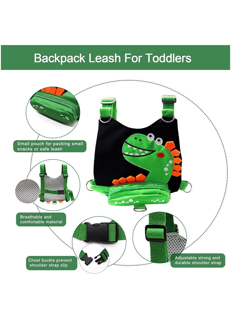 RATSAW 3 in 1 Toddler Backpack With Cute Dinosaur Child Leashes Wristband Walking Assistant Strap Belt for Baby - Image 3