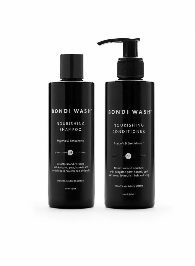 بوندي ووش Bondi Wash Fragonia & Sandalwood Nourishing Hair Duo, Savings 30%