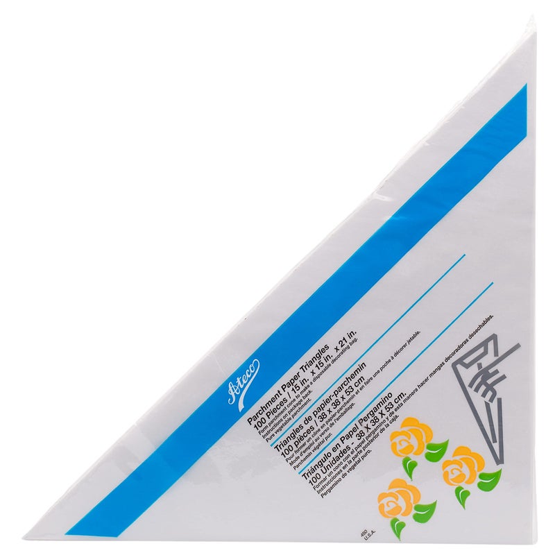 Ateco Parchment Triangle 100Pack