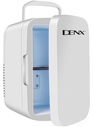 ثلاجة DENX 8L الصغيرة للاستخدام المنزلي والسيارة، مبرد وسخان حراري محمول يعمل بالتيار المتردد/المستمر، ثلاجة مدمجة وصامتة للسفر، المكتب، التخييم، العناية بالبشرة، الطعام والمشروبات - 50 وات، باللون الأبيض DX2058 - pzsku/Z159C95F1CFC7BB775A1BZ/45/1752040587/cff7c3a9-3fdc-4272-b978-301b26a40afc