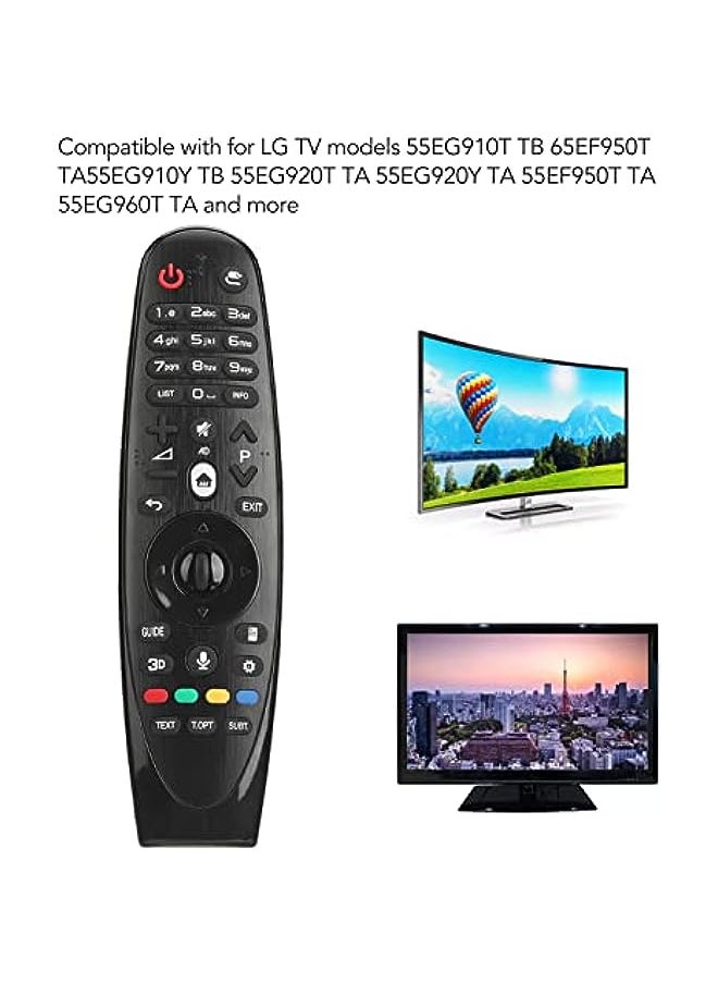 HuHa - Remote Control for LG AN MR600, Universal LG Magic Remote Control, Compatible with for LG TV models 55EG910T TB 65EF950T TA 55EG910Y TB 55EG920T TA, Durable Replacement Remote Control - Image 1