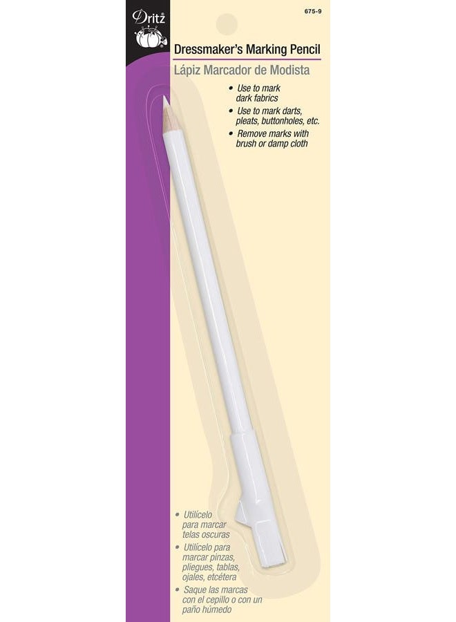 Dritz Dressmaker's, White Marking Pencil, 1 Count (Pack of 1) - Image 1
