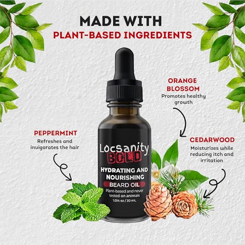 Locsanity BOLD Hydrating and Nourishing Beard Oil - Image 5