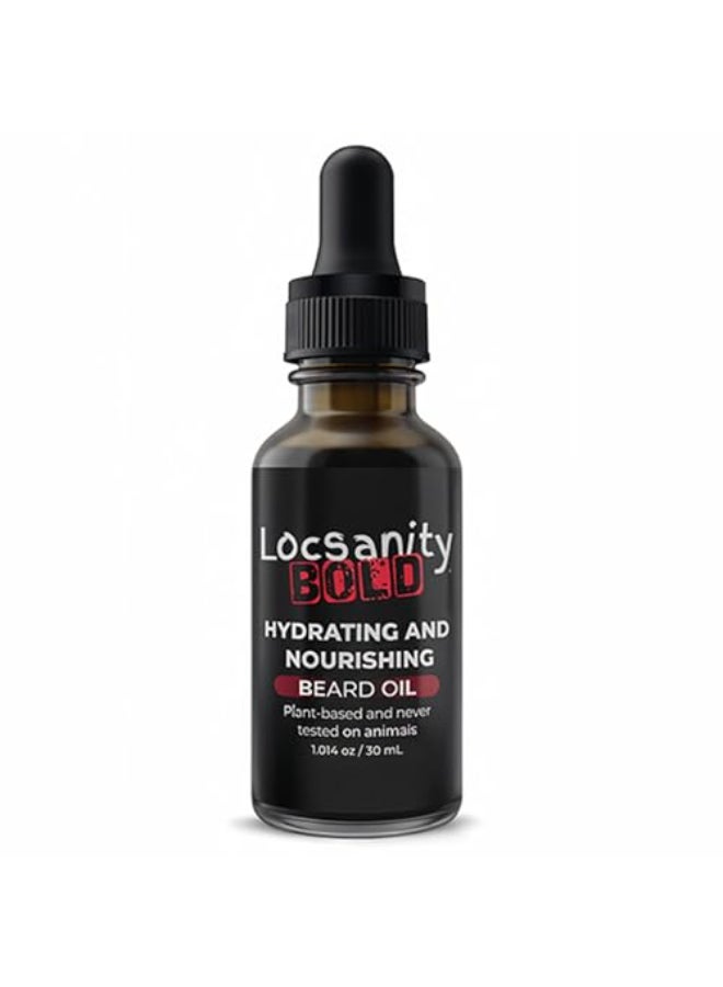 Locsanity BOLD Hydrating and Nourishing Beard Oil - Image 1