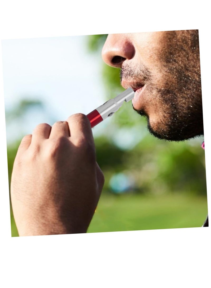 Excefore 5pcs Multifunctional Whistle Compass Emergency Whistle Gadgets for Men Whistle Emergency Survival - Image 5