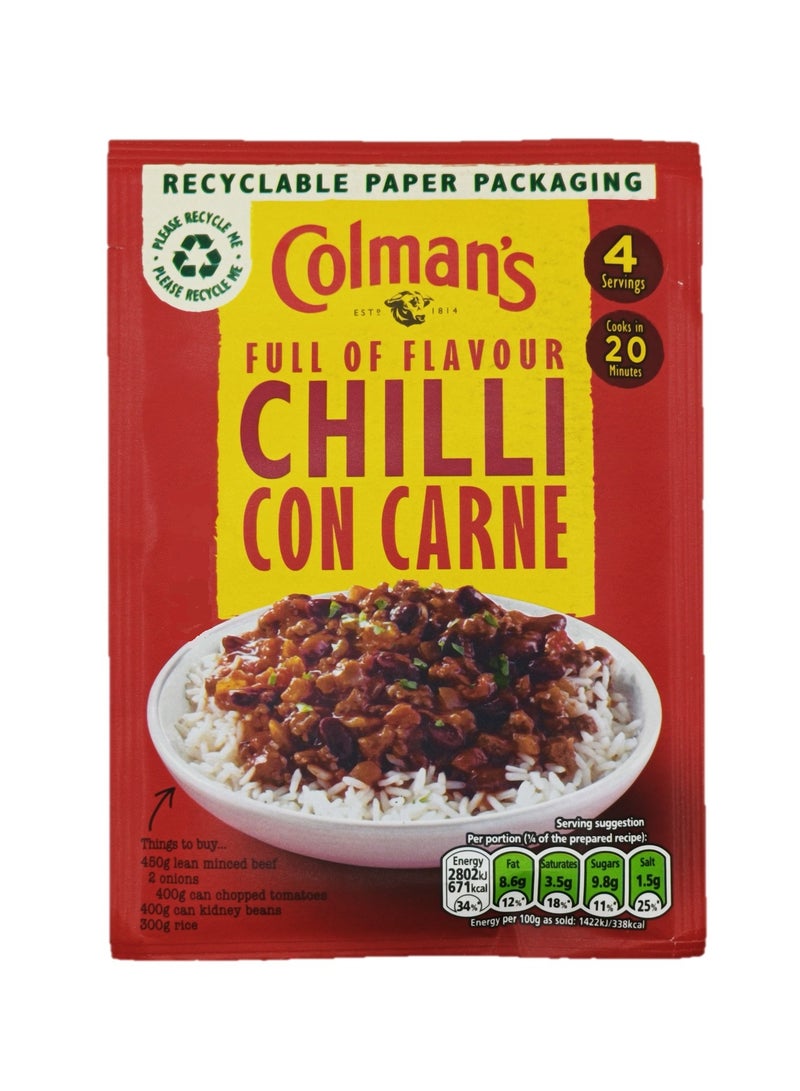 مزيج توابل تشيلي كون كارني، مليء بالنكهة، 50 جرام