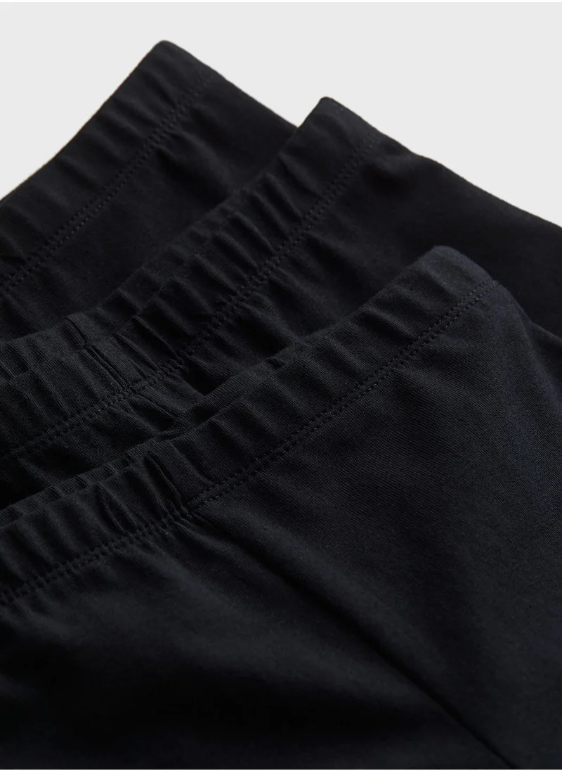 H&M Kids 3 Pack High Waist Shorts Set