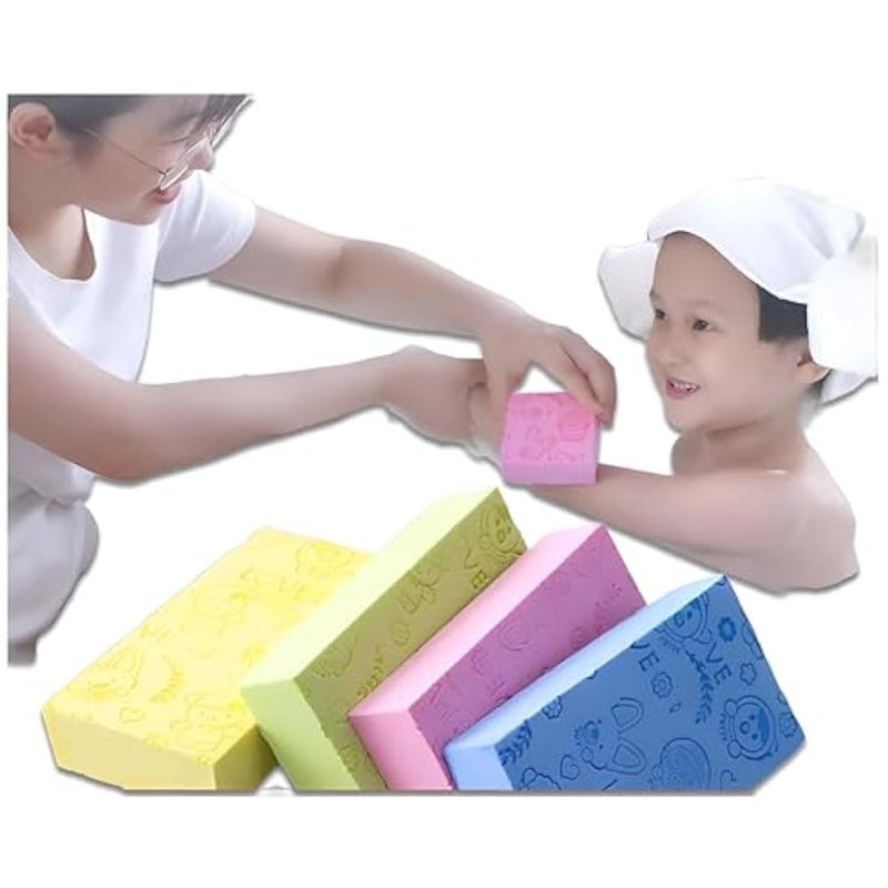 Gentle Facial Scrub - Elevate your skincare routine with this versatile exfoliating sponge, perfect for both women and men, ensuring your face feels fresh and rejuvenated after every wash. (4 Pack) - Image 1