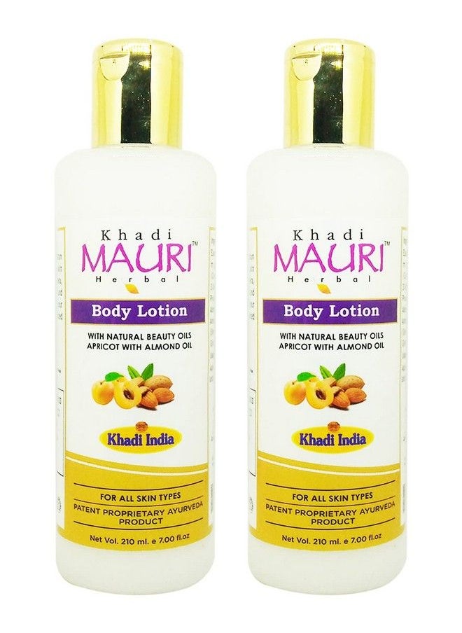 Khadi Mauri Herbal Khadi Mauri Body Lotion Pack Of 2 (420 Ml)  - Image 1