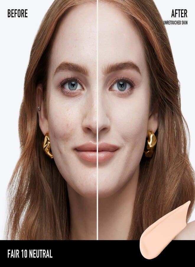 bareMinerals BAREPRO 24HR Matte Liquid Foundation SPF 20 – Fair 10 Neutral | Full-Coverage Long-Wear Matte Foundation – 30 ml - Image 2