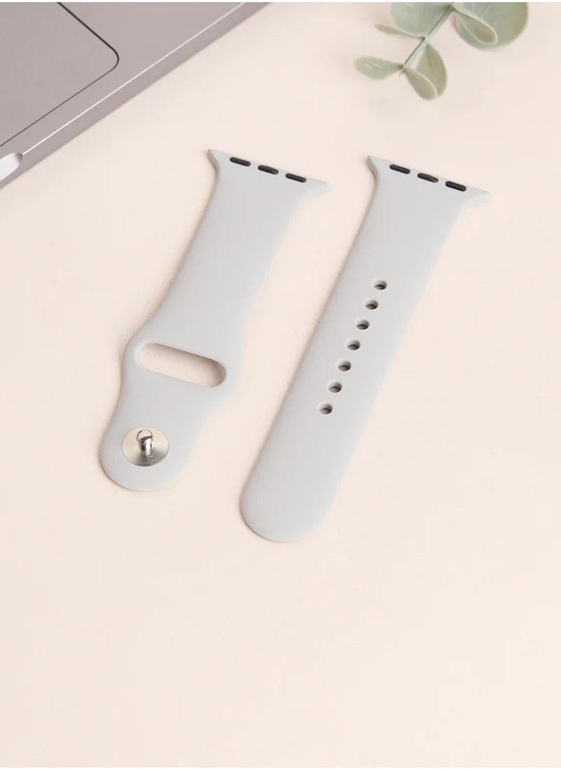 COCONUT LANE Ice Grey Apple Watch Strap 38/40