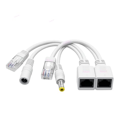 PARUHT Passive PoE Injector and Splitter Pair (Set of 1) CPOE/1P - Image 1