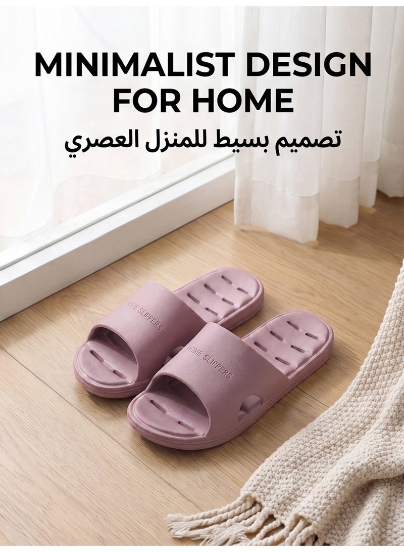 GUOLUOFEI Bathroom Quick Dry Anti-slip Lightweight Slippers for Men and Women Slides - Image 4
