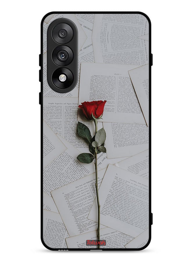Tolwak OnePlus Ace 5 Ultra Protective Case Cover Rose On Papers - Image 1