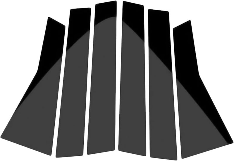 Vuzmode Glossy Black Car Window Pillar Trim for Chevrolet Impala - Image 1