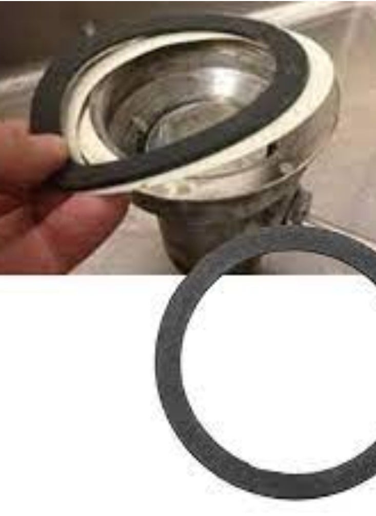 KNP KNP Rubber Gasket Seal (5 Inch) is used to provide a reliable seal between two surfaces, preventing the leakage of fluids or gases.  - Image 3