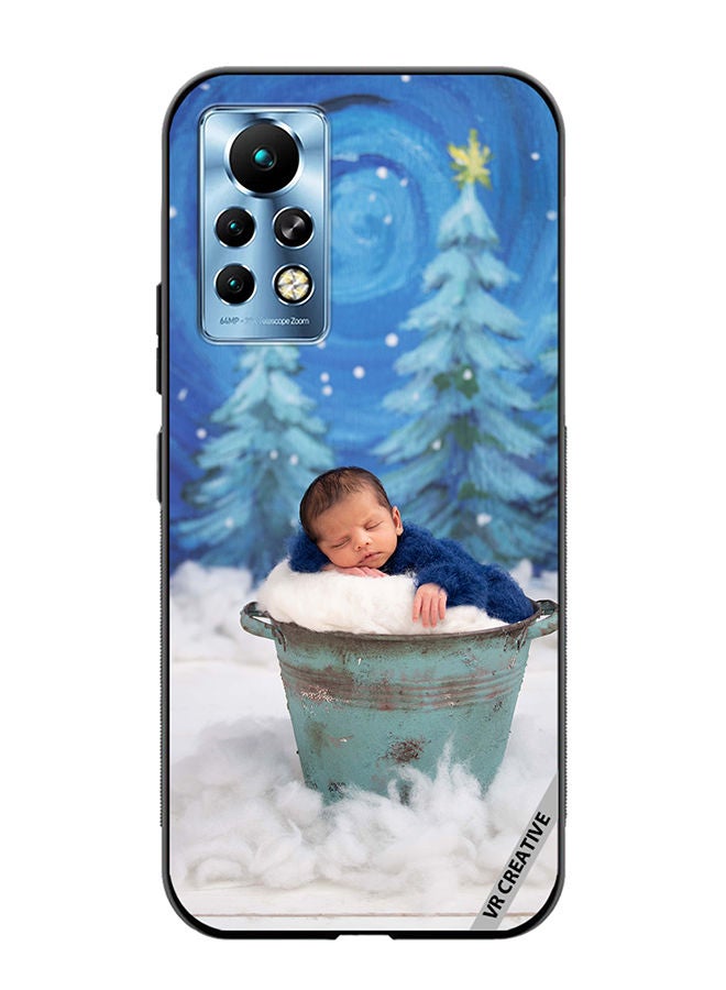 VR CREATIVE Protective Case Cover For Infinix Note 11 Pro Snowy Baby Design Multicolour - Image 1