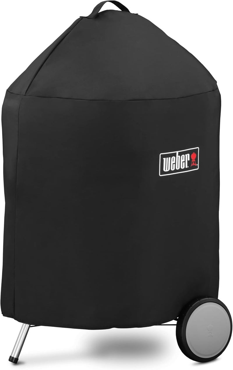 WEBER - Premium Polyester Barbecue Cover, Built for 57cm charcoal barbecues grills, UV inhibitors in fabric resist fading, Breathable and water-resistant Simple multifunctional build - Image 1