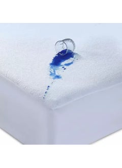 TOTEM Cotton Micro Fitted Full Edge Water Liquid Proof Mattress Protector  - Image 2