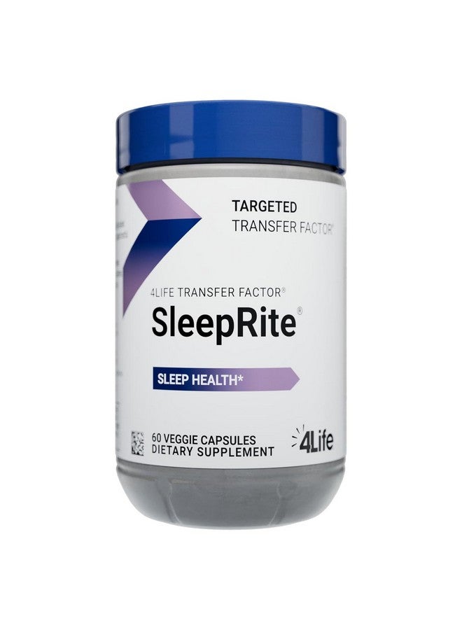 4life 4Life Transfer Factor SleepRite - All-Natural Immune and Sleep Support with GABA and melatonin - 60 Capsules - Image 1