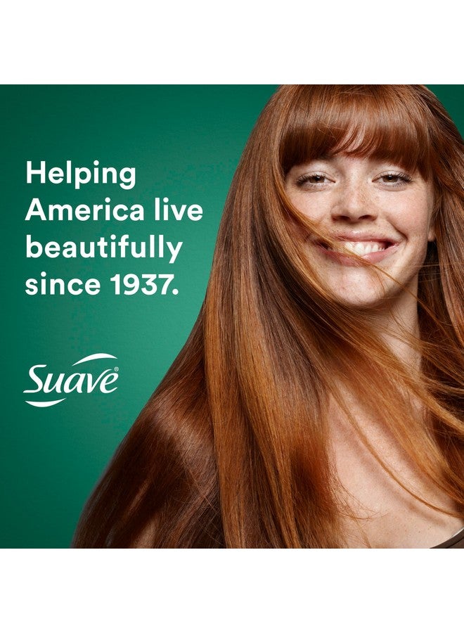 سواف شامبو مرطب للشعر الجاف من Suave Professionals، بزبدة اللوز والشيا، خالٍ من البارابين والصبغات، 28 أونصة، عبوة من 4 قطع - Image 4