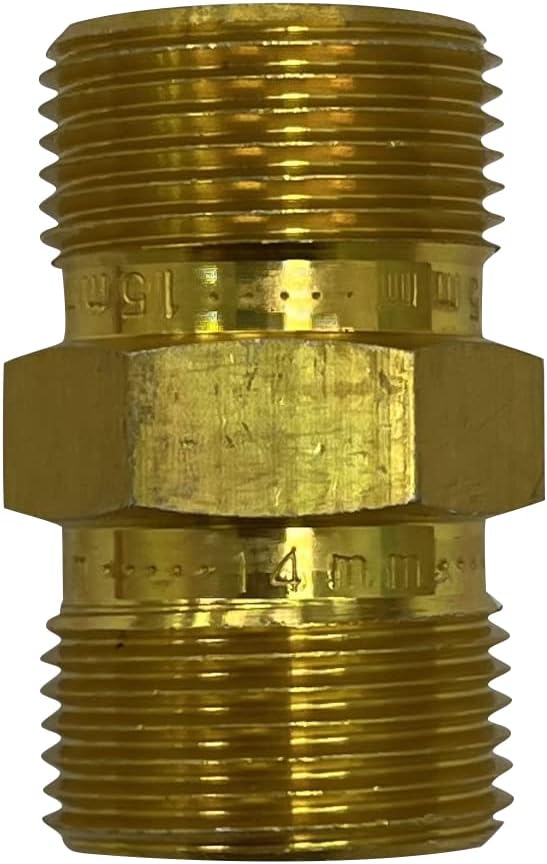 SIMPSON Cleaning 104049 Replacement M22 adapter for Pressure Washer Pumps Up to 4000 PSI Aluminum 1415mm ID - Image 1