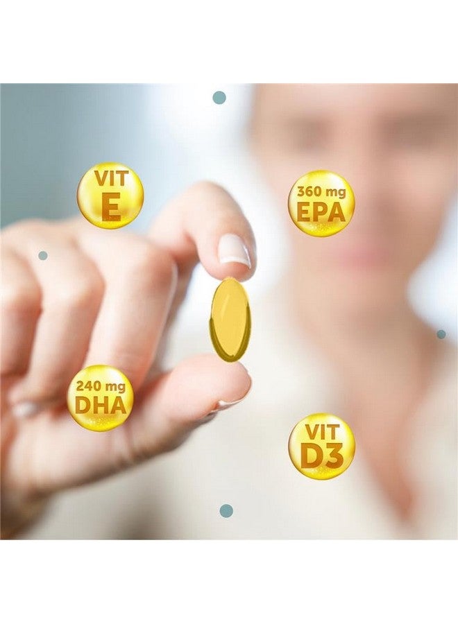 Neuherbs Neuherbs Mini Deep Sea Omega 3 Fish Oil Capsule 1000 Mg - 10 Softgels (Pack Of 2) For Men & Women|2X Omega 3 With 360 Mg Epa & 240 Mg Dha|Fish Oil Capsules With Vitamin D3 & E - Lemon Flavour,2 Count  - Image 5