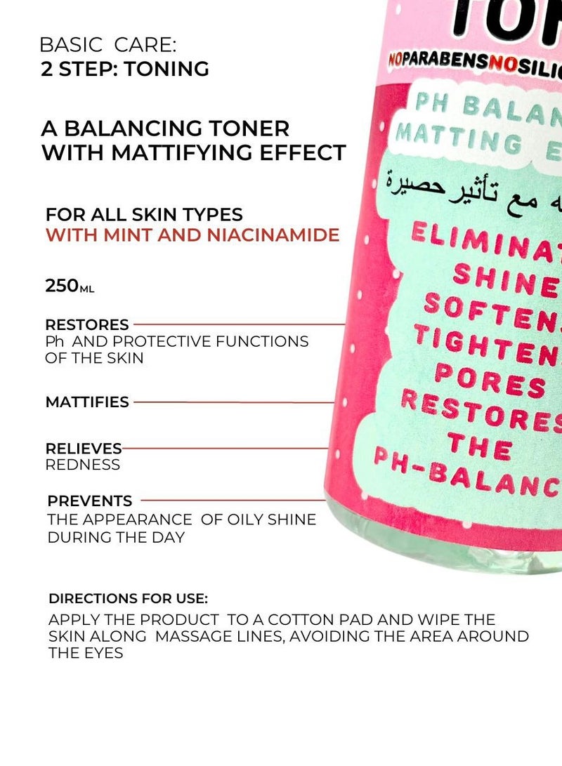 Sendo Beauty Box Skin Care Set Balancing And Mattifying For All Skin Types - Image 4