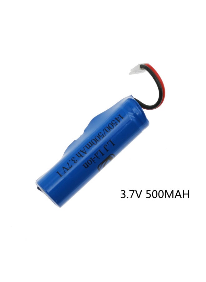 SPGCM Wild Cow Naughty Dragon WPL Upgrade Climbing Army Truck Pickup Modified Battery RC CAR PARTS-Color:D12 Mini 3.7V 500mAh  - Image 1