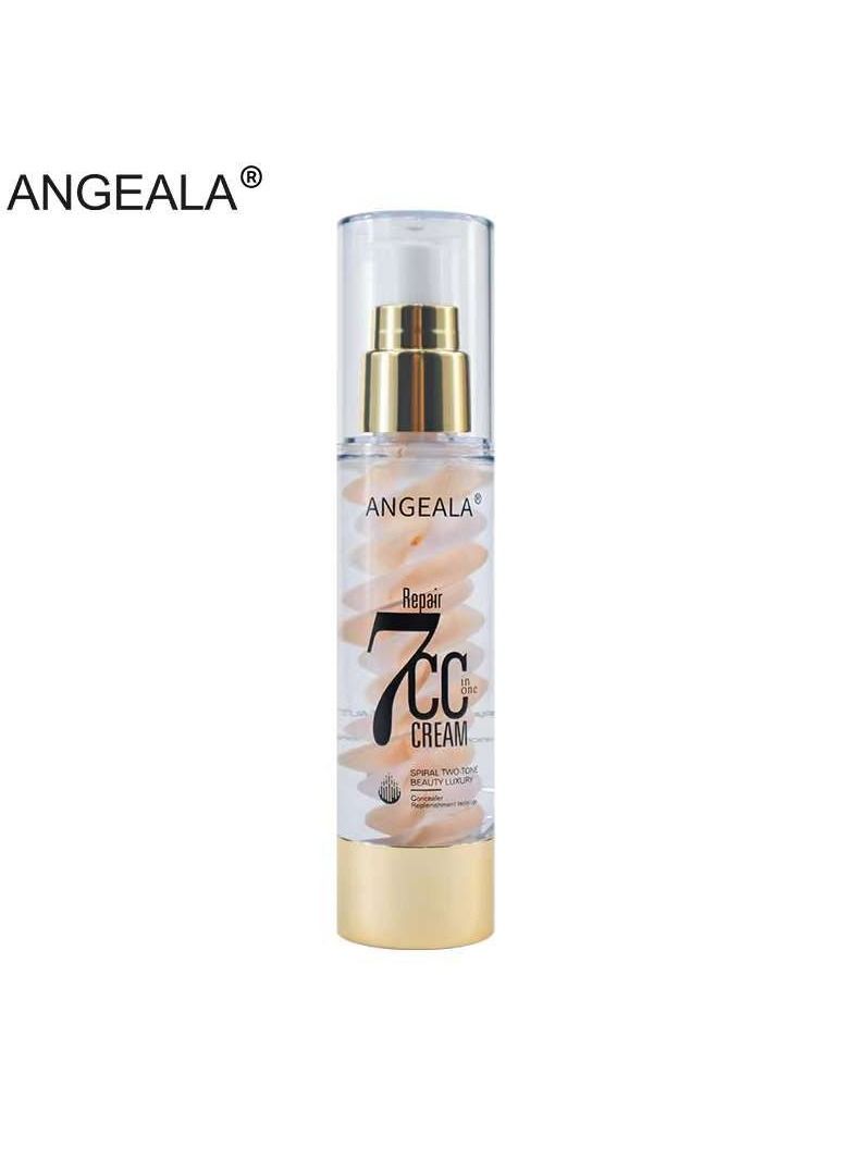 TUZ angeala repair 7 cc in one cream,repair,concealer ,clean,moisturizing,hydrate,lsolate,make up,splral two-tone beauty luxury,cc cram,founation 50g - Image 2