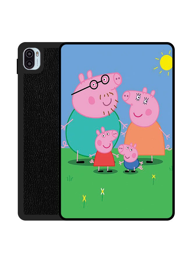 Theodor Protective Flip Case Cover For Xiaomi Pad 5/ Pad 5 Pro Peppa Pig Family - Image 1