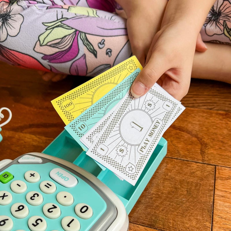 Apostrophe Games Opoly Play Money â€“ 800Pcs Fake Currency for Board Games â€“ 100 of Each Bill in 8 Denominations â€“ $1, $5, $10, $20, $50, $100, $500, & $1000 - Paper Pretend Play Cashier - Stocking Stuffer - Image 5