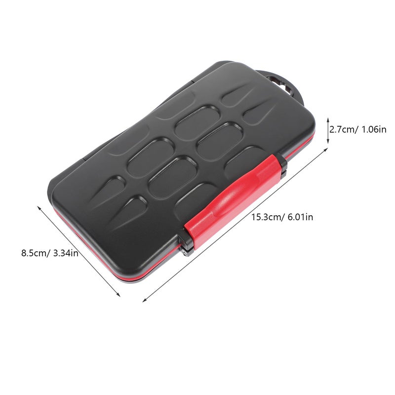 Waterproof Shockproof Memory Card Case Organizer Portable Storage Box for Micro SD and Standard Cards - Image 3