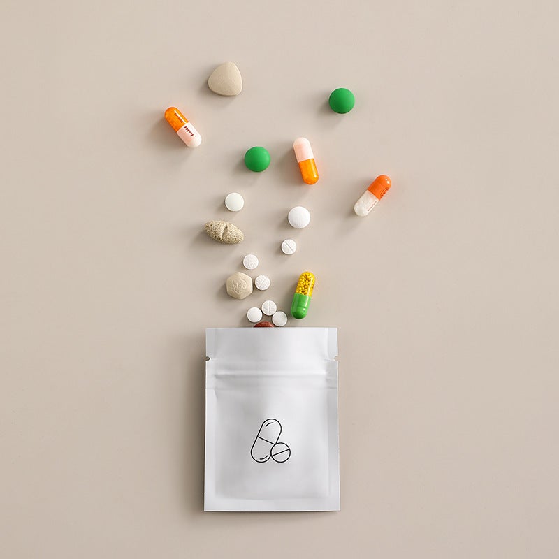30 Pill Storage Bag Travel Portable Small Medicine Bag Dust-Proof Moisture-Proof Aluminum Foil Bag Internal Medicine Bag Self-Sealing Bag - Image 4