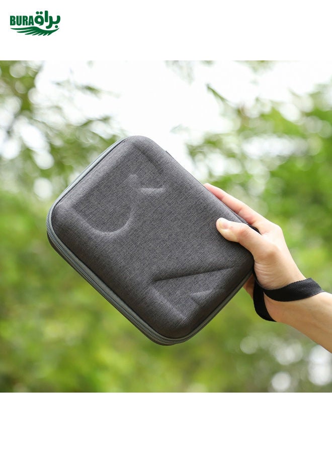 BURAQ For Insta360 Flow Gimbal Sunnylife Portable Storage Bag Box (Grey)  - Image 3