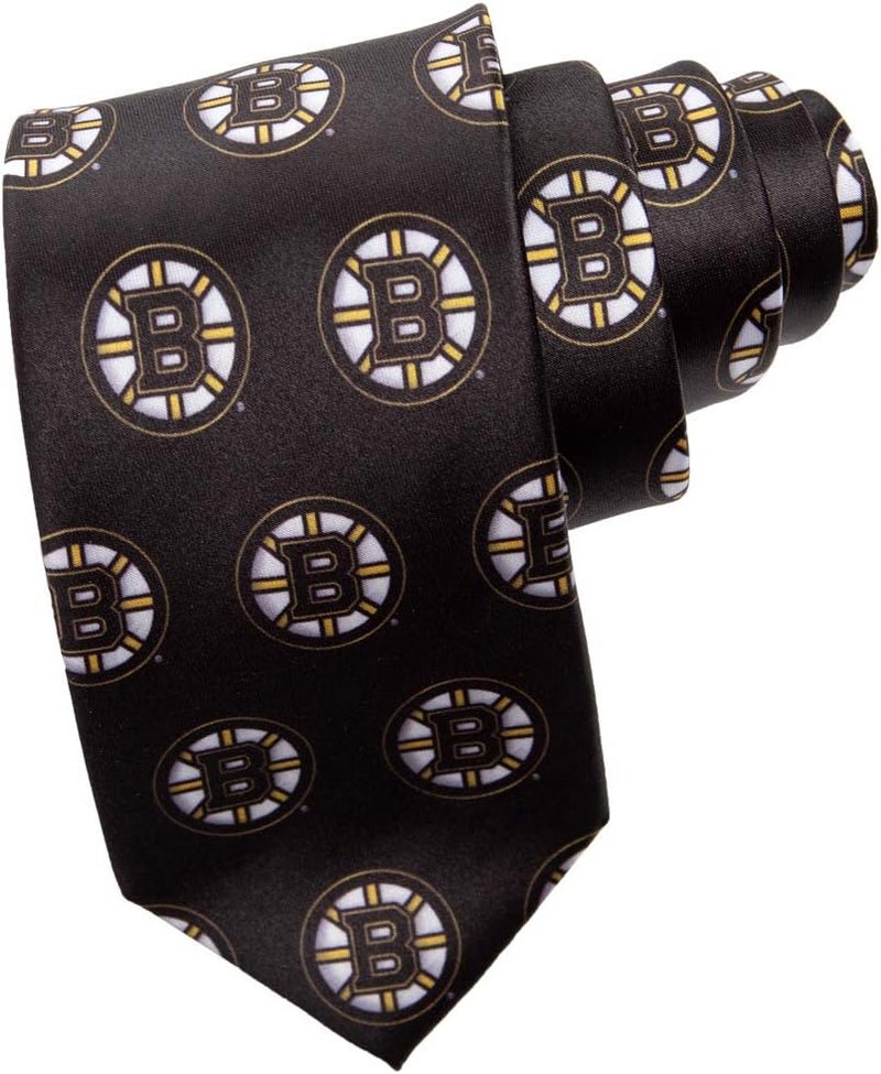 NHL Men's All Over Team Logo Neck Tie